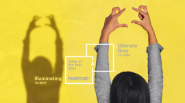 Pantone 发布2021年度色彩：极致灰（Ultimate Gray）和亮丽黄（Illuminating）