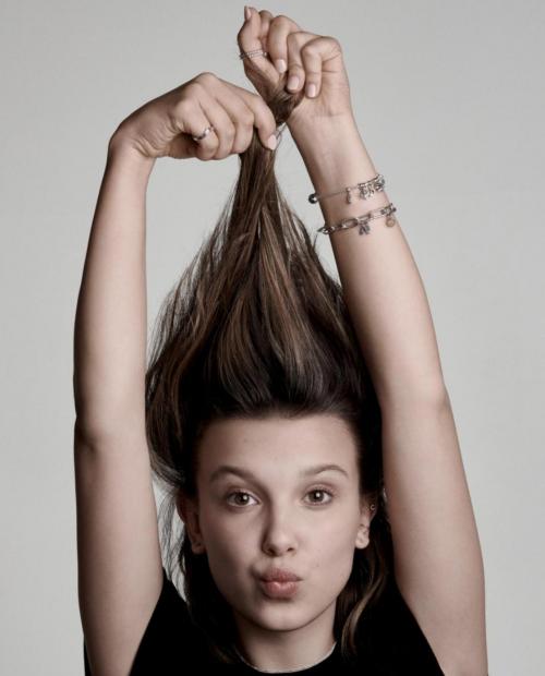 Millie Bobby Brown个性演绎Pandora Me系列
