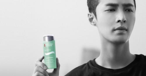 张艺兴男神的护肤秘籍之一,在于碧欧泉水动力