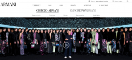 Armani 再次举办无人观看的时装秀：将通过电视台与社交媒体进行直播