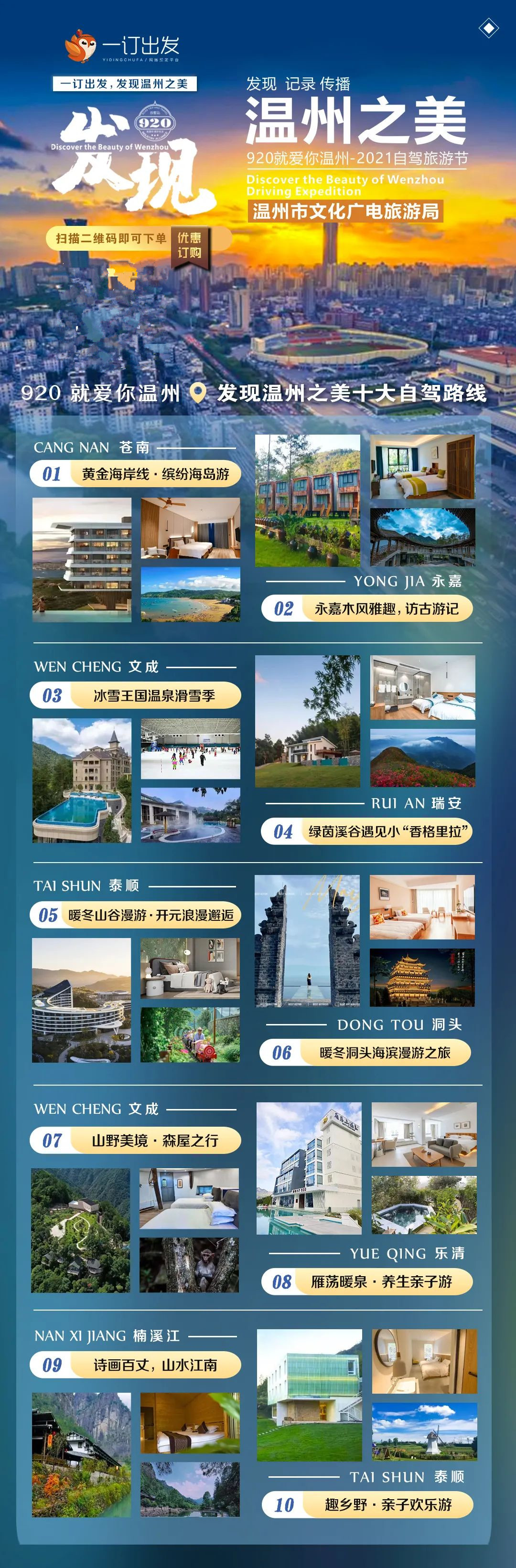 920自驾旅游-发现温州之美,首站雁楠山水之旅